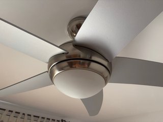 Ventilador de techo plata 132cm