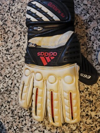 Guanti Portiere Adidas Fingersave Tg 9