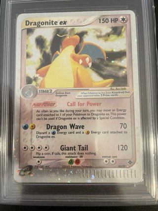 Dragonite ex 90/97 EX Dragon Carta Pokémon