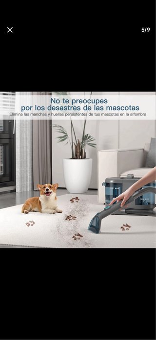 Aspiradora Limpiatapicerías PRETTYCARE