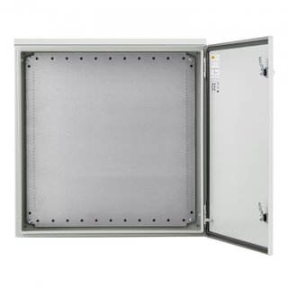 Caja de Enclosure de Acero Eléctrico NEMA 4 Enclosure Exterior 60x60x20 cm UL