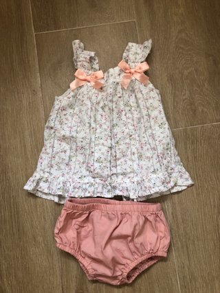 Conjunto bebé niña floral