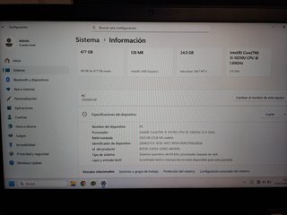 Portátil Lenovo ThinkPad Negro