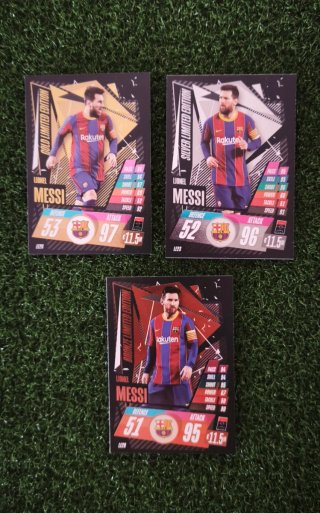 Lote Cromos Topps Panini Leo Messi Edición Limitad