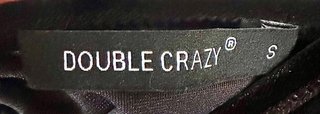 Vestido Negro Terciopelo Double Crazy Talla S