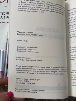 Libro asesoria de imagen personal