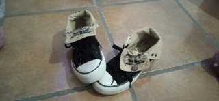 Zapatillas Levi's Talla 36 Negras/Blancas