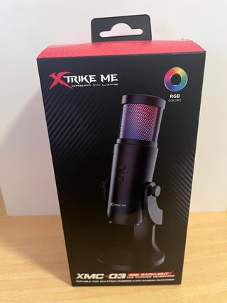 Micrófono USB Xtrike Me XMC-03 RGB para Streaming