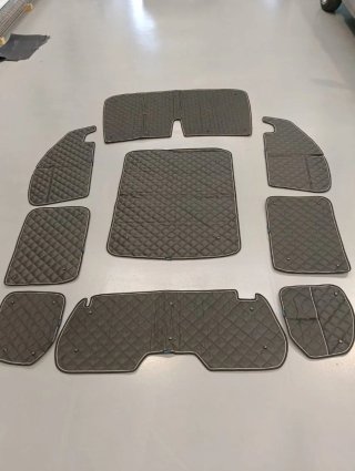 Aislantes térmicos oscurecedores ventanas 9 capas.