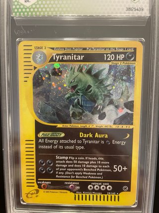 Tyranitar 29/165 Expedition Holo NM 7.5