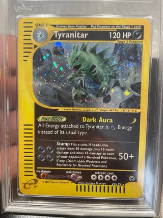 Tyranitar 29/165 Expedition Holo NM 7.5