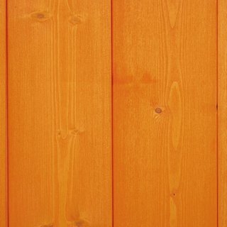 Cobertizo para Herramientas de Jardín de Madera de Abeto con 2 Puertas, Caseta de Herramientas de Jardín con 3 Estantes, Techo Inclinado para Terraza Patio, 84X52X188 Cm, Naranja