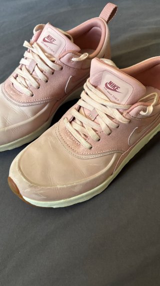 Zapatillas Nike Air Max Thea Mujer Beige/Rosa