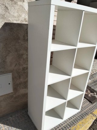 Mueble Cubos Blanco Madera