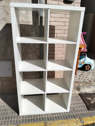 Mueble Cubos Blanco Madera