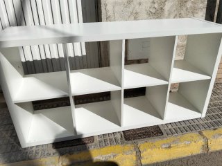 Mueble Cubos Blanco Madera