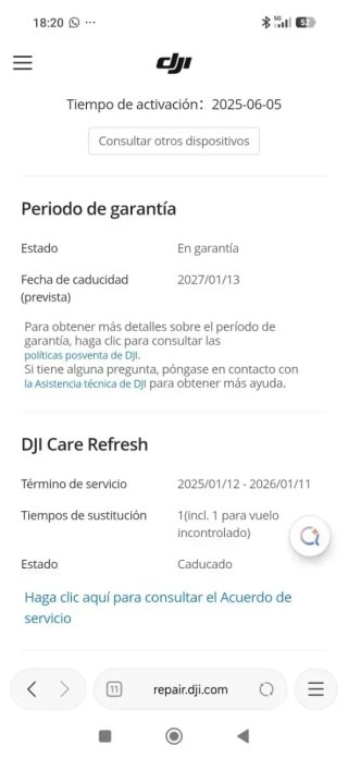GARANTÍA DJI Air 3S Fly More Combo