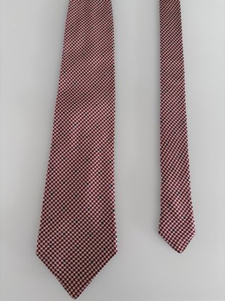 Cravatta Etro Uomo Fantasia Quadretti Rossi