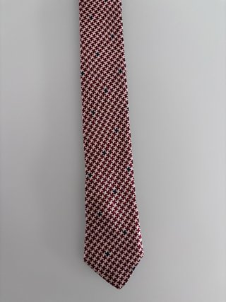 Cravatta Etro Uomo Fantasia Quadretti Rossi