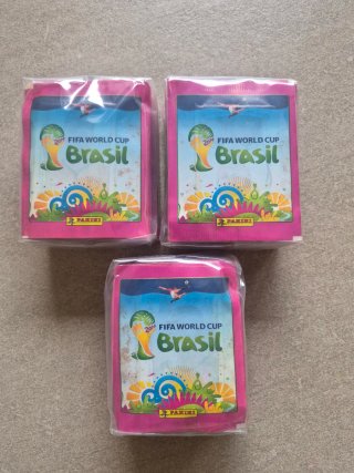 Pack 50 Sobres Panini Mundial Brasil 2014