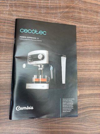 AVERIADO Cafetera Cecotec Power Espresso 20 Bares