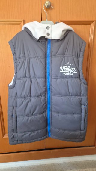 Chaleco Málaga CF Talla S