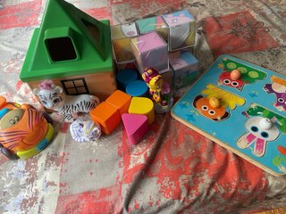 Lote Juguetes Educativos Madera