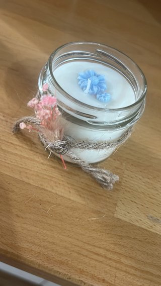 Velas de soja, antimosquitos ,hechas a mano