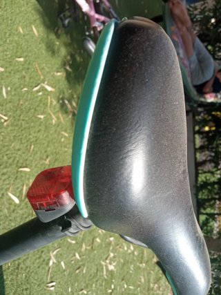Bicicleta azul