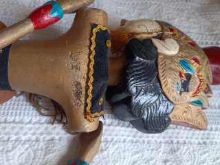 Vintage Indonesia puppet