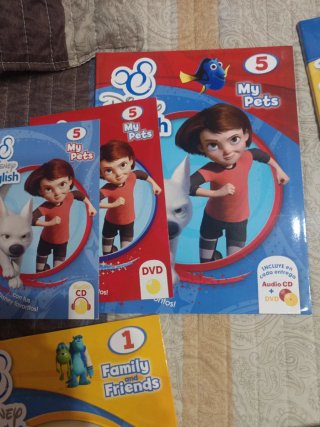 Libri e CD Disney in inglese