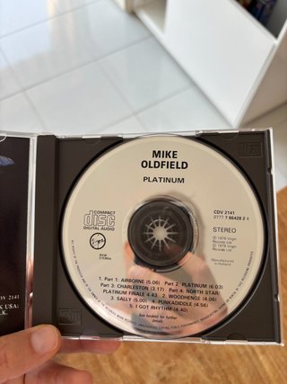 CD Mike Oldfield Platinum 1979 - Impecable!