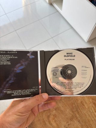 CD Mike Oldfield Platinum 1979 - Impecable!