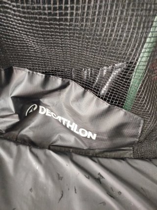 Cama elástica 240cm con red de seguridad