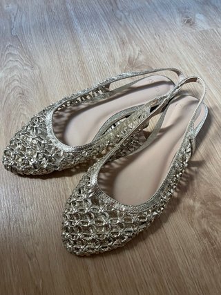 Zapatos planos Sfera dorados nuevos