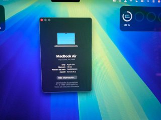 MacBook Air 13 M4 Azul