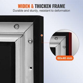 Pantalla de Proyección de 120 Pulgadas 16:9 Pantalla de Película 4K HDTV Marco Fijo Pantalla de Proyector 3D para Cine en Casa 4K HDTV Uso al Aire Libre (120 pulgadas)