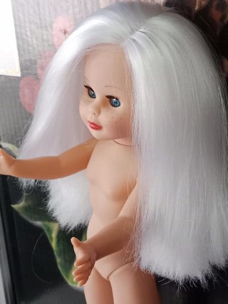 Muñeca,blanca colección copias de Nancy nuevas