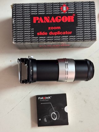 Adaptador Panagor macro escanear negativos carrete