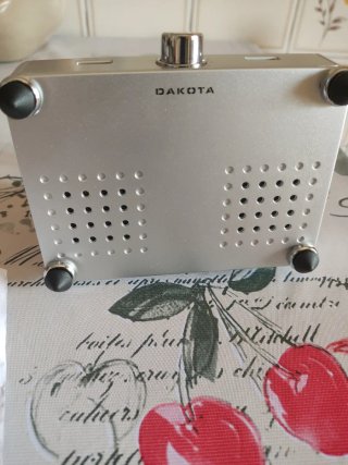 Altavoz USB Tubo de Vacío Plata
