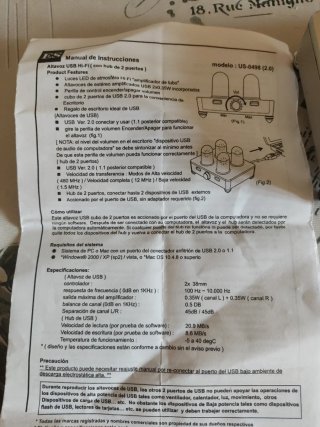 Altavoz USB Tubo de Vacío Plata