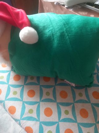 Cuscino Babbo Natale Peluche
