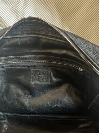 Bolso de viaje Prada piel negro