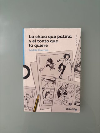 La chica que patina y el tonto que la quiere