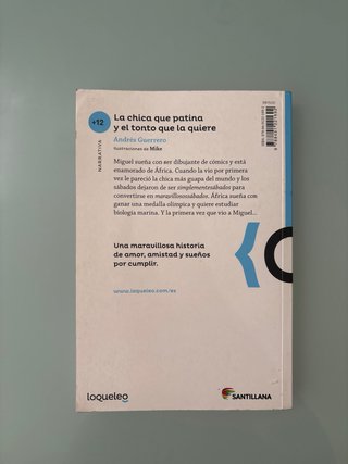 La chica que patina y el tonto que la quiere