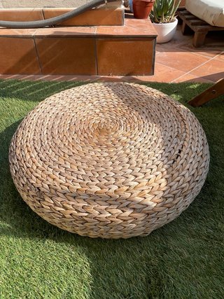 Taburete Ikea Alseda, fibras de banano