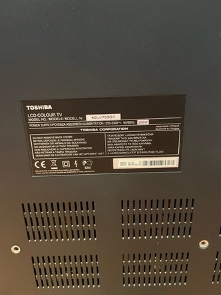 Televisor Toshiba 40