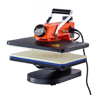 Máquina de Prensa Térmica - Máquina de Sublimación 6 en 1 para DIY Camisetas/Gorros/Tazas/Proyectos de Transferencia Térmica, Prensa Térmica Multifuncional de 12x15 con 360° Probada según Normas