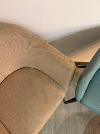 Sillas tapizadas (hasta 10 unidades)