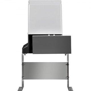 Apertura de Puerta Deslizante, AC600 1400Lbs con 2 Controles Remotos Velocidad de Movimiento 43ft Por Min, Modelo Básico (1800Lbs)